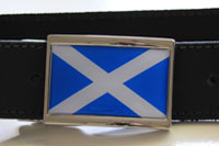 devanet belts scottich flag buckle